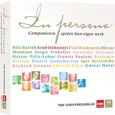 In persona: Componisten spelen hun eigen werk by Various Artists - album cover