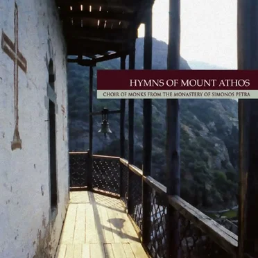 Hymns of Mount Athos by Choir of Monks from the Monastery of Simonos Petra - album cover