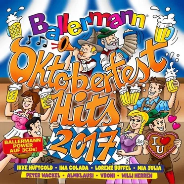 Ballermann: Oktoberfest Hits 2017 by Various Artists - album cover