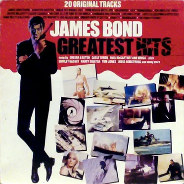 James Bond Greatest Hits by Various Artists - album cover