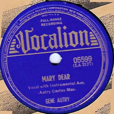 Mary Dear / There's Only Love In A Lifetime