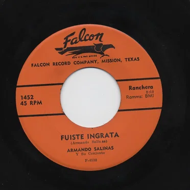 Fuiste ingrata / Piedras negras by Armando Salinas y su Conjunto - album cover