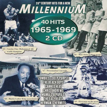 20th Century Hits for a New Millennium: 40 Hits of 1965–1969 by Various Artists - album cover