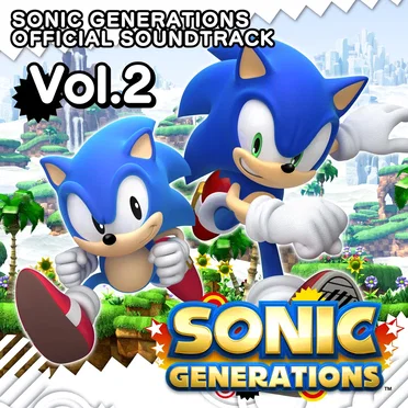SONIC GENERATIONS OFFICIAL SOUNDTRACK, Vol. 2 by Various Artists - album cover