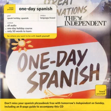 One-Day Spanish by Elisabeth Smith - album cover