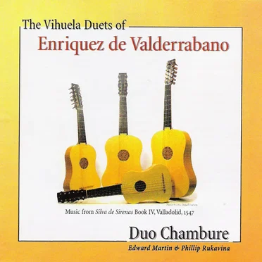 Vihuela Duets of Valderrabano by Duo Chambure - album cover