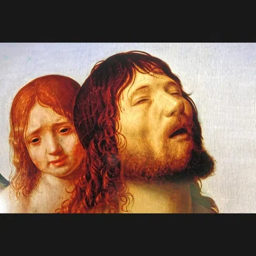 The Dead Christ supported by an Angel