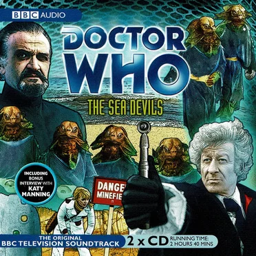 Doctor Who: The Sea Devils by Malcolm Hulke - album cover