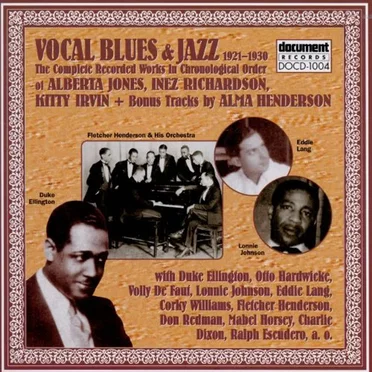 Vocal Blues & Jazz Volume 1 (1921-1930) by Various Artists - album cover