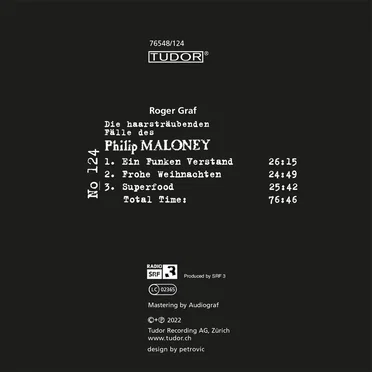 Die haarsträubenden Fälle des Philip Maloney, N° 124 by Roger Graf - album cover