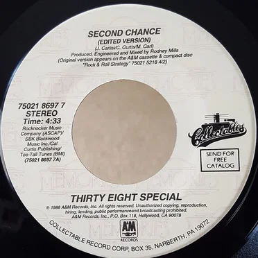 Second Chance (edited version) / Caught Up in You (edited version)
