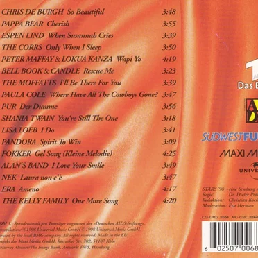 Stars 98 by Various Artists - album cover