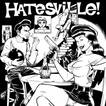 Hatesville! by The Boyd Rice Experience - album cover