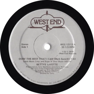 Doin' the Best That I Can