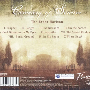 The Event Horizon by Cemetery of Scream - album cover