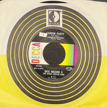 Garden Party by Rick Nelson & The Stone Canyon Band - album cover