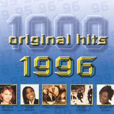 1000 Original Hits: 1996 by Various Artists - album cover