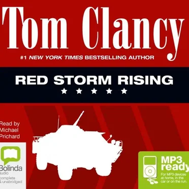 Red Storm Rising by Tom Clancy - album cover