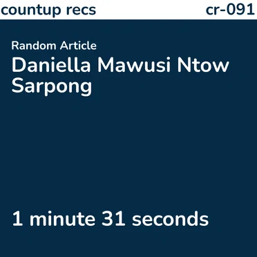 Daniella Mawusi Ntow Sarpong