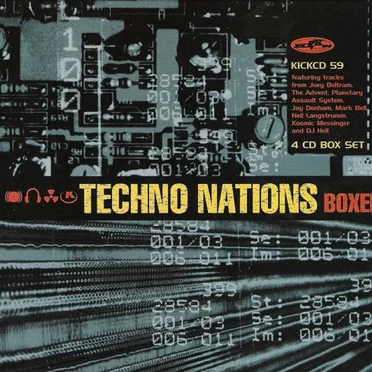 Techno Nations Boxed by Various Artists - album cover