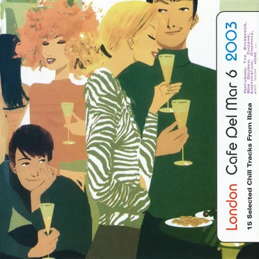 London Cafe del Mar 6 by Various Artists - album cover