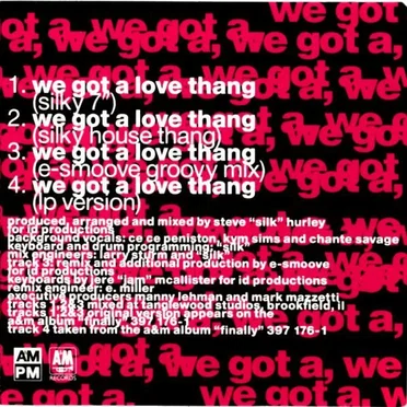 We Got a Love Thang