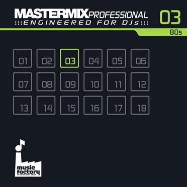 Mastermix Professional Engineered for DJs 03: 80s by Various Artists - album cover