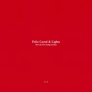 Love Me (string version recorded live at The Warehouse studio)