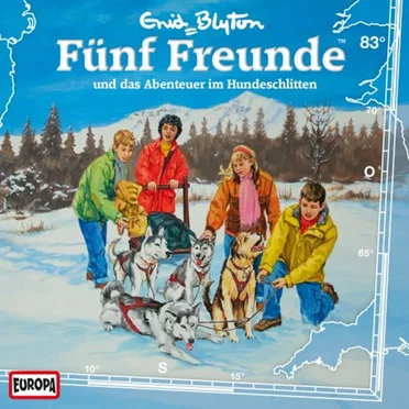 Fünf Freunde, Episode 83: und das Abenteuer im Hundeschlitten by Enid Blyton - album cover
