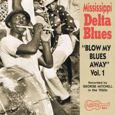 Mississippi Delta Blues: "Blow My Blues Away" Vol. 1 by Various Artists - album cover