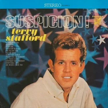 Suspicion by Terry Stafford - album cover