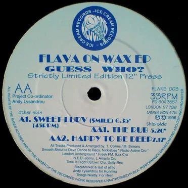 Flava on Wax EP