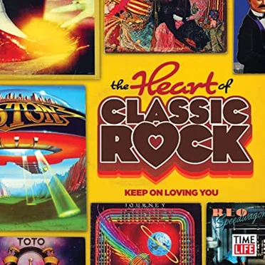 The Heart of Classic Rock: Keep On Loving You by Various Artists - album cover