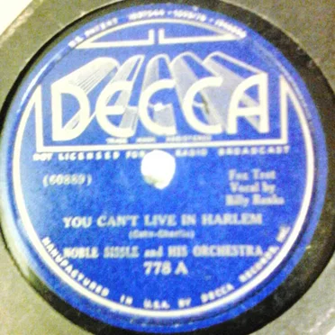 You Can’t Live in Harlem / That’s What Love Did to Me