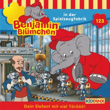 Benjamin Blümchen, Folge 123: ... in der Spielzeugfabrik by Benjamin Blümchen - album cover
