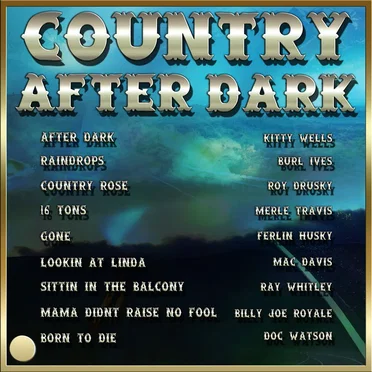 Country After Dark by Various Artists - album cover