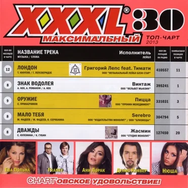 XXXL 30 - Максимальный by Various Artists - album cover