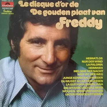 Le disque d'or de - De gouden plaat van Freddy