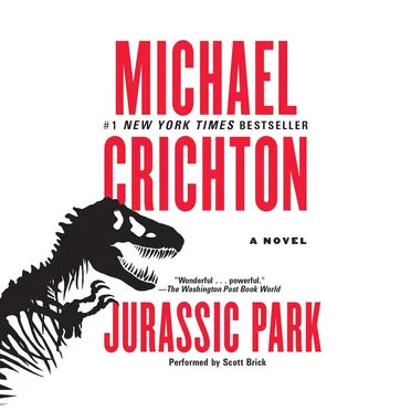Jurassic Park by Michael Crichton - album cover