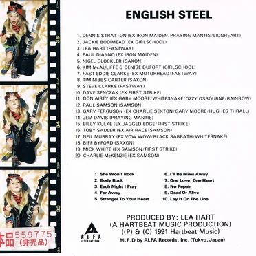 Start 'em Young by English Steel - album cover