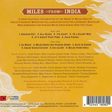 Miles From India by Various Artists - album cover