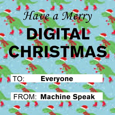 Digital Christmas by Machine Speak - album cover