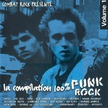 La compilation 100% punk-rock, Volume 1 by Various Artists - album cover
