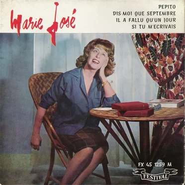 Si tu m'écrivais by Marie-José - album cover