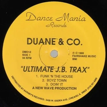 Ultimate J.B. Trax by Duane & Co. - album cover