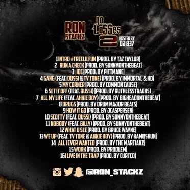 No Losses 2 by Ron Stackz - album cover