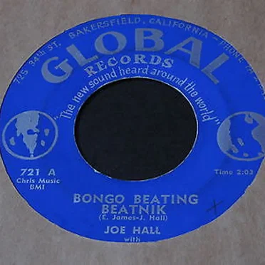 Bongo Beating Beatnik / Cold Hearted Woman by Joe Hall - album cover