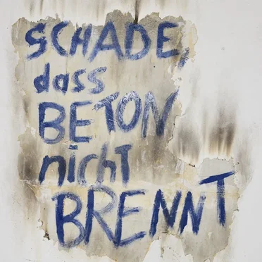 Schade, dass Beton nicht brennt by Goodbye, Old Me - album cover