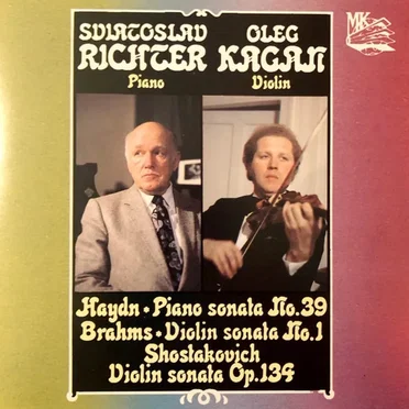 Haydn: Piano Sonata no. 39 / Brahms: Violin Sonata no. 1 / Shostakovich: Violin Sonata, op. 134