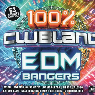 100% Clubland EDM Bangers by Various Artists - album cover